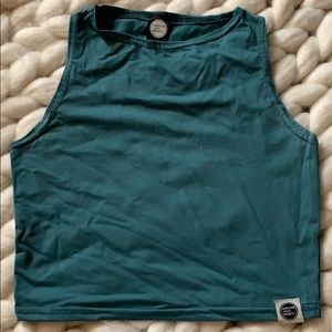 Athletic Crop Workout Top